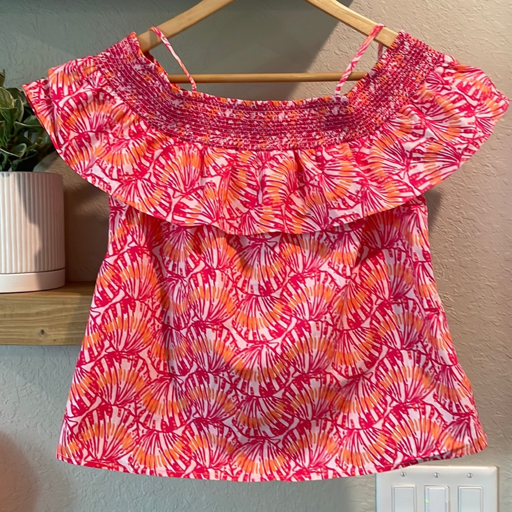 Vineyard Vines Off the Shoulder Top. Size S